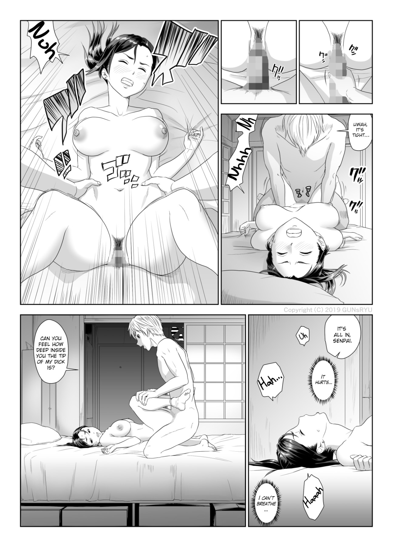 Hentai Manga Comic-A Wife Moaning To Another Man's Cock 1-Read-24